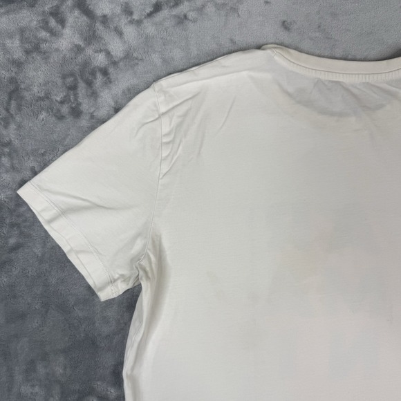 Armani Exchange Men's White Graphic T-Shirt Size Medium - Picture 10 of 14